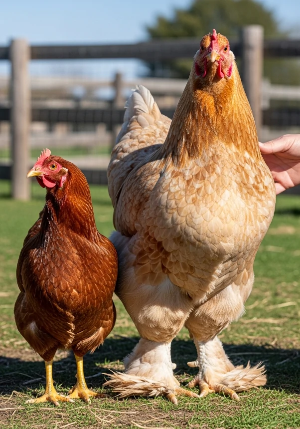 Raza de Gallina Brahama En Ecuador