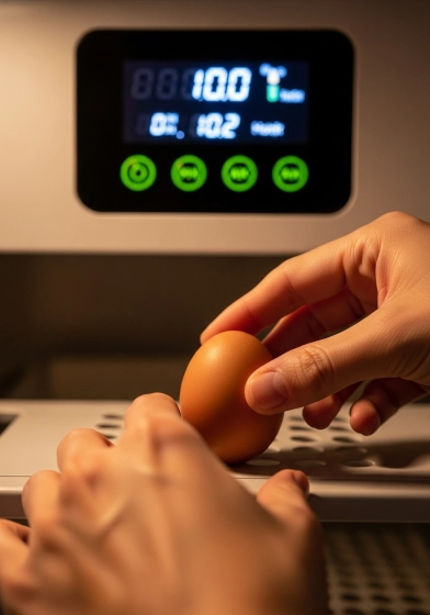 Incubar huevos de aves exóticas